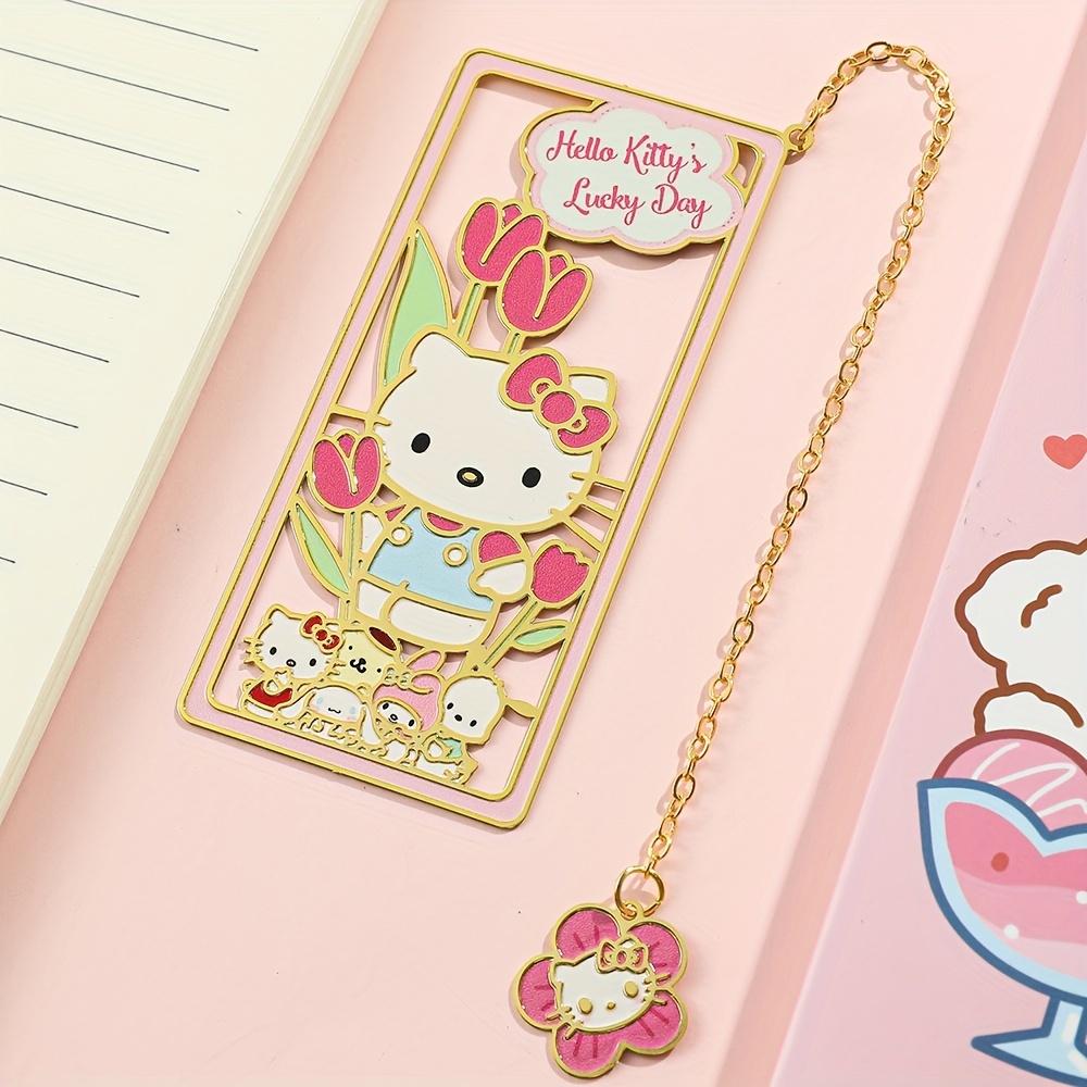 1pc New Cute Kt cat Hollow Metal Bookmarks to Fans of the Collection of Souvenir Gifts
