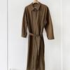 New Arrivals Open Run Belt Dress Spring Trench Layered Loose Fit Shacket Long