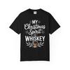 My Christmas Spirit Is Whiskey T-Shirt | Holiday Drinking Tee
