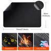 50x70cm Fireproof Mat | Tabletop Fiberglass Silicone Fireproof Mat | Heat-Resistant Mat for Air Fryers | Fire-Resistant Mat for Coffee Makers | Non-Sl