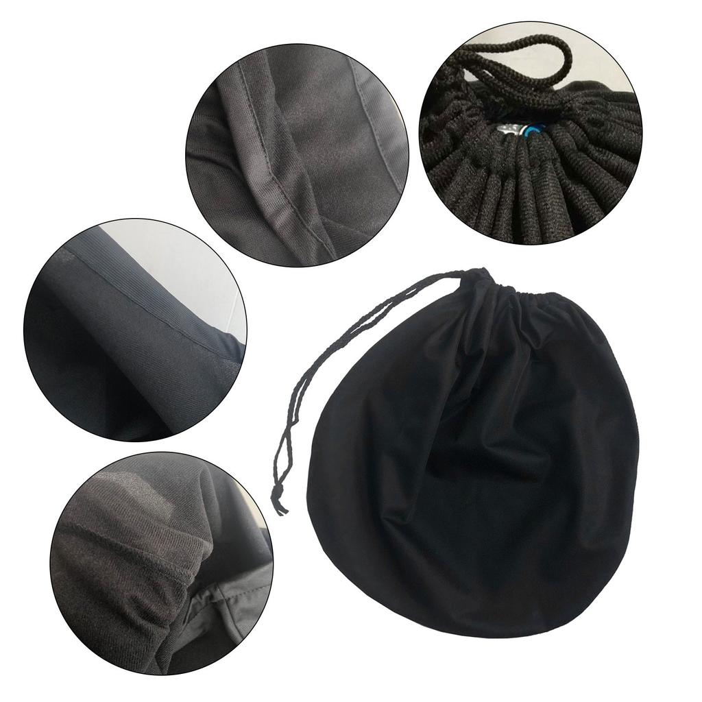 Helmet Bag Welding Mask Hood Storage Carrying Bag for Riding Bicycle Sports Universal Tool Cloth with Locking Drawstring