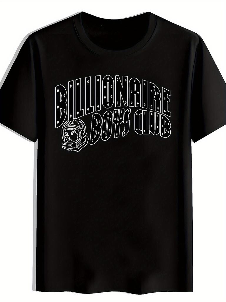 1pc Billionaire Boys Club Graphic Print Short-Sleeve T-shirt