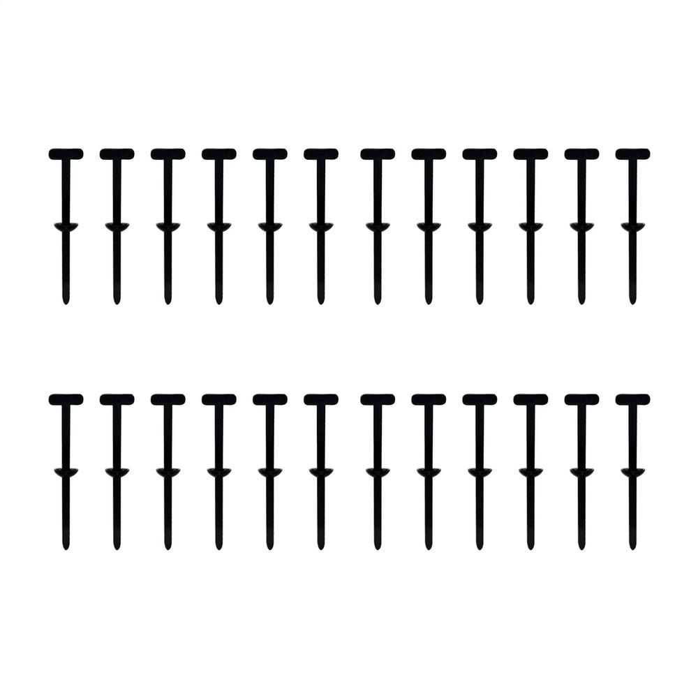 Nylon Cable Tie Buckle Auto Fastener Screw Replacement Clip Universal Car Trunk Engine Guard Panel Wire Management Secure