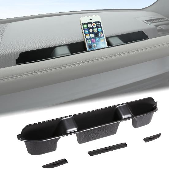 

Aunginsy Co-Pilot Dashboard Organizer Tray Compatible with Land Rover Defender 90/110/130 2020-2026, Car Center Console Passenger Side Storage Box Without Phone Holder
