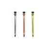 3 Cute Pineapple Ballpoint Pens, 1.0mm Black Ink, Smooth Writing, Ideal for Students, Gifts, and Office Use