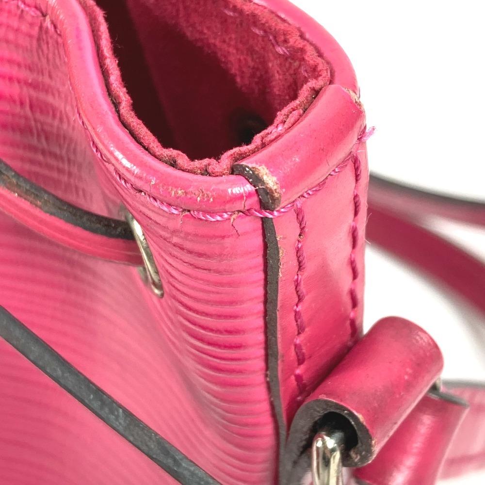 Louis Vuitton M42573  Epi Nano-Noe Crossbody drawstring pouch Shoulder Bag pink