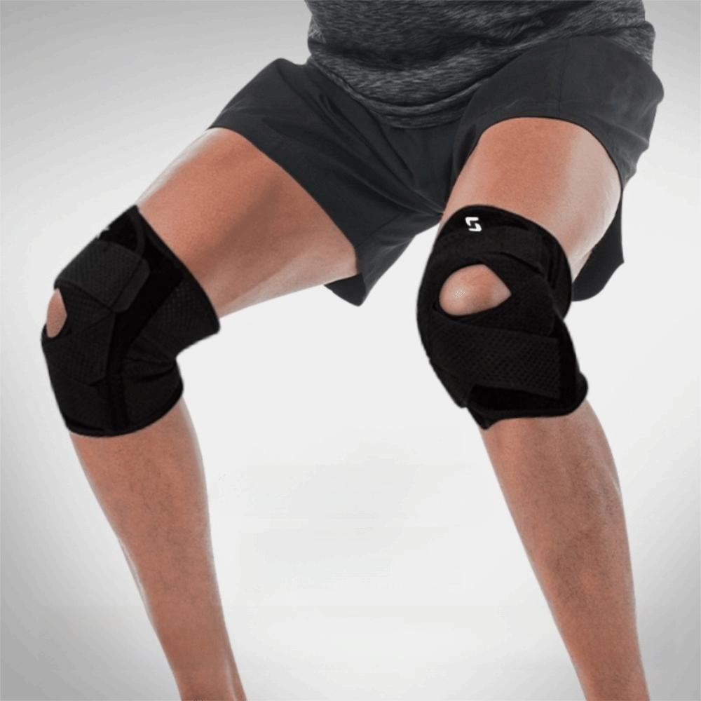 Breathable Knee Pads Patella Strap Cushion Pressure Knee Band Brace  Fitness Supports Sports