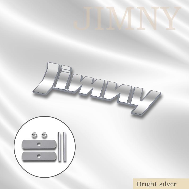 3D Metall Für Suzuki Jimny Kühlergrill Abzeichen Front Emblem Heck Kofferraum Karosserie Aufkleber SUV 4X4 Off-Road Kreatives Dekorationszubehör