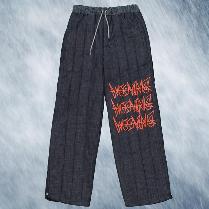 Ubing Padded Denim Pants (Navy)