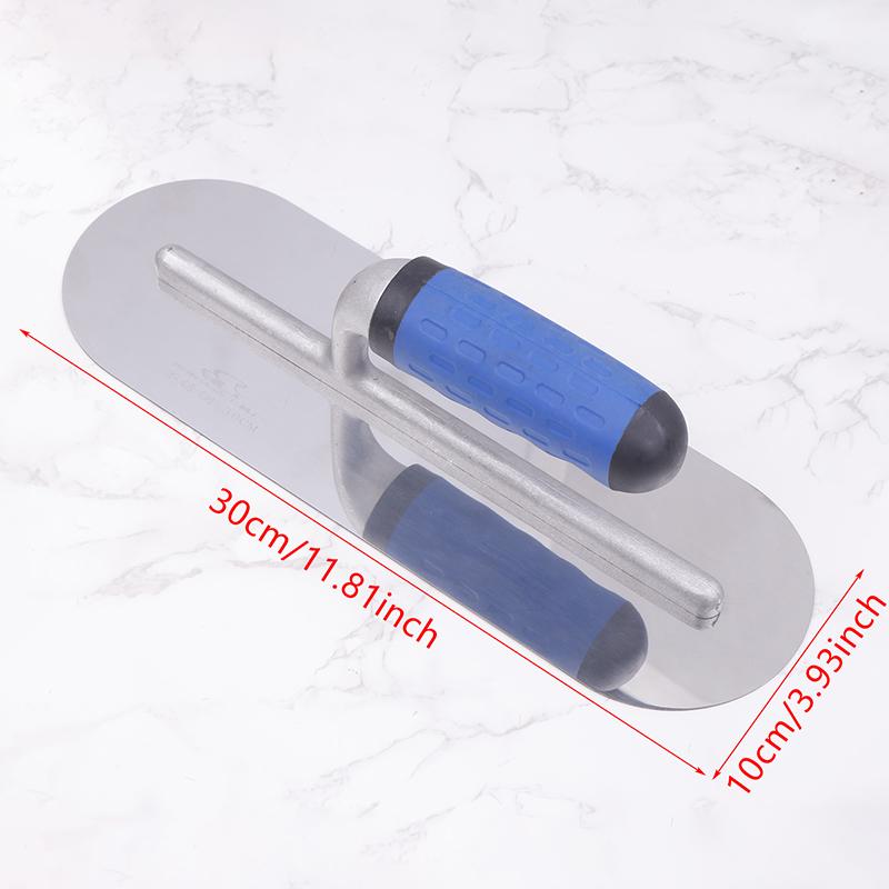 

Мастерок с закругленным углом Мастерок из нержавеющей стали Штукатурный Утолщенный Цементный Нож для финишной отделки пола