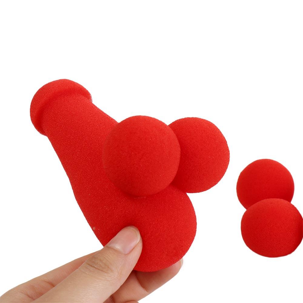 Magic Prop Magic Trick Sponge Funny Gadgets Magic Red Sponge Small Sponge Brother  Close Up
