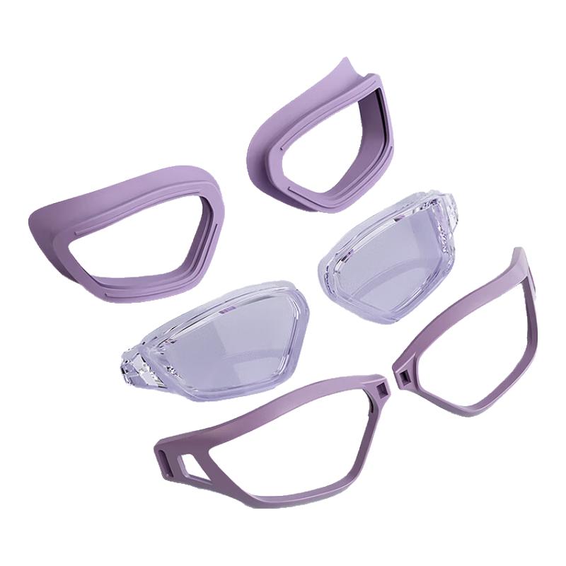 LI-NING Professional Anti-Fog Swimming Goggles Prescription 500 Diopter