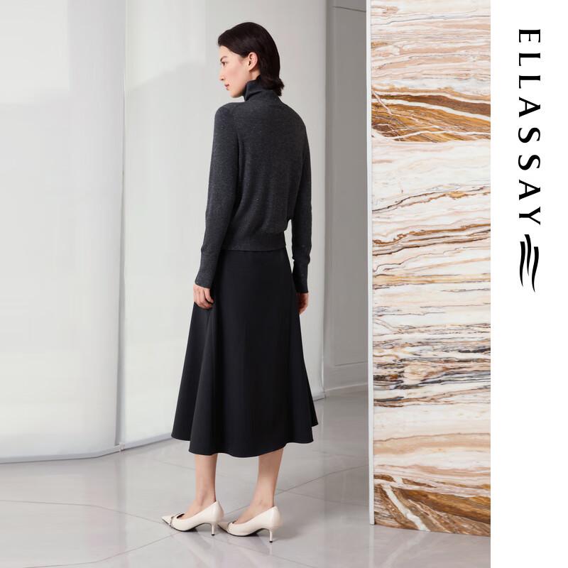 ELLASSAY Women's A-Line Midi Skirt