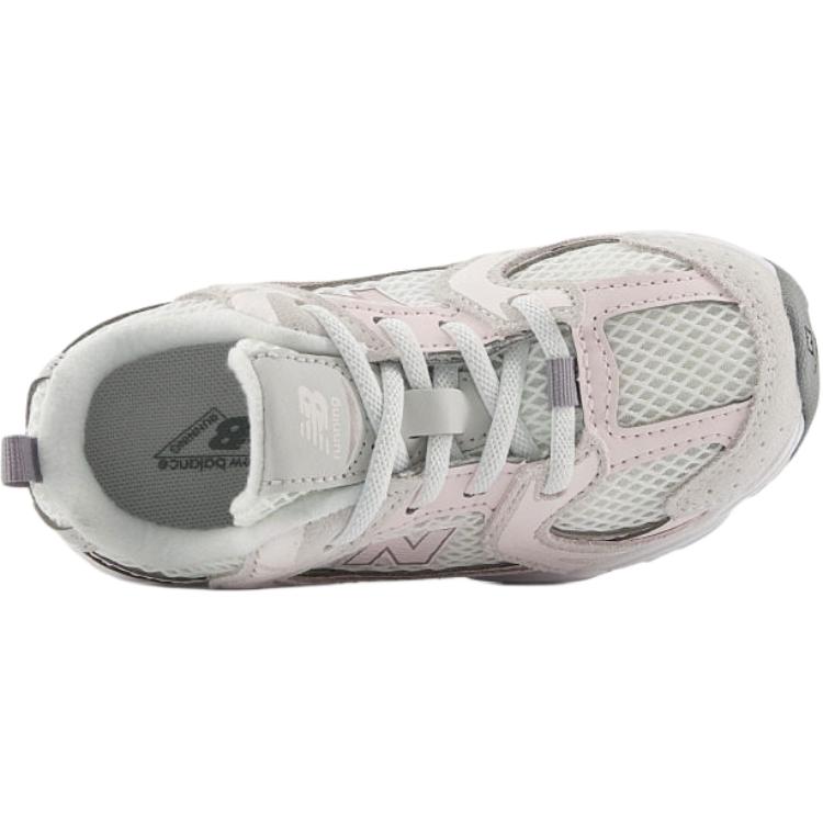 New Balance NB 530 Bequeme Vielseitige Mittelhohe Wanderschuhe Babyschuhe Grau Rosa I530851