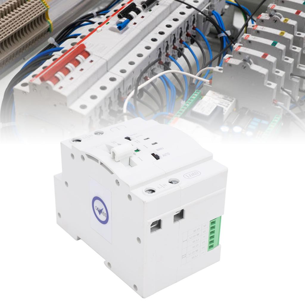 Double Power Automatic Transfer Switch SGQ1-63AE 2P 63A Generator Changeover Switch Double Power Electrical Selector