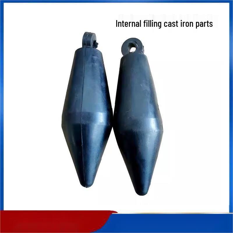 WEZHO Marine Conical Rubber Mooring Balls (3-Pack)