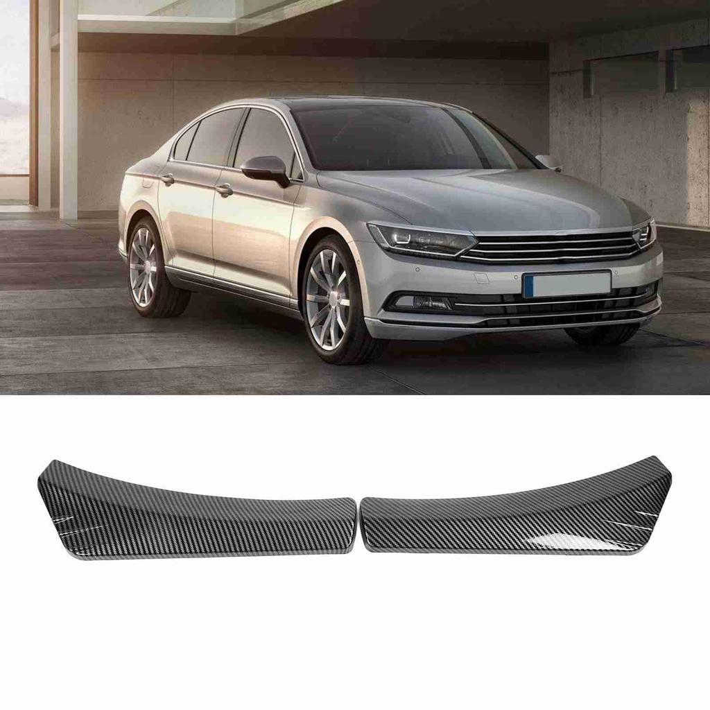 2Pcs Front Bumper Lip Angle Left And Right Bumper Protector   High Temperature Resistance Lip Splitter