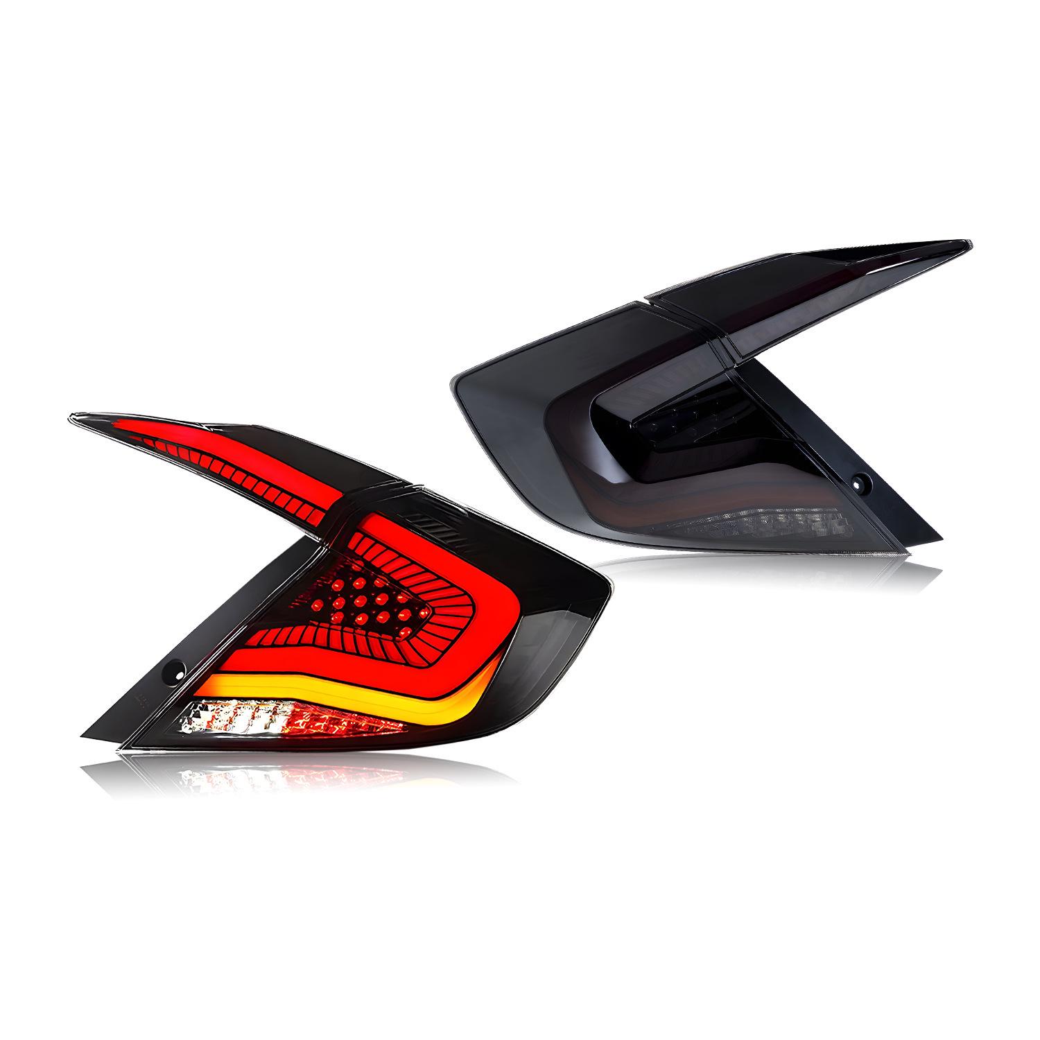HCMOTIONZ LED Starlight Tail Lights for Honda Civic 2016-2021