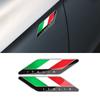 2D Plane Sticker 13pcs Italian Flag Sticker, Paper Material, Limited Edition Sticker, Suitable for Motorcycles, Cars, Bicycles,