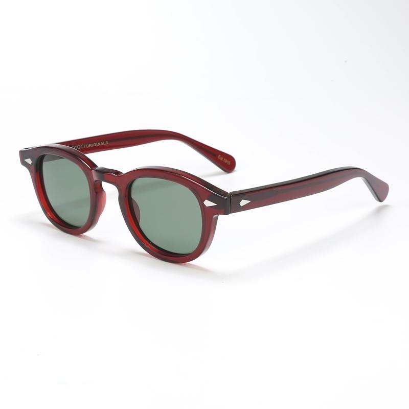 Fashion Polarized Sunglasses Men UV400 Johnny Depp Lemtosh Brand Designer Sun Glasses For Male Retro Acetate Frame Oculos