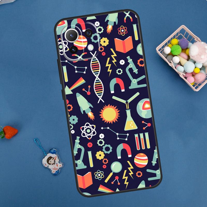 Symbol Math Science Physics Formulas Case For Xiaomi 13 14 15 Ultra 11T 12T 13T 14T Pro POCO X7 Pro X3 X5 X6 M6 F5 F6 Pro Cover