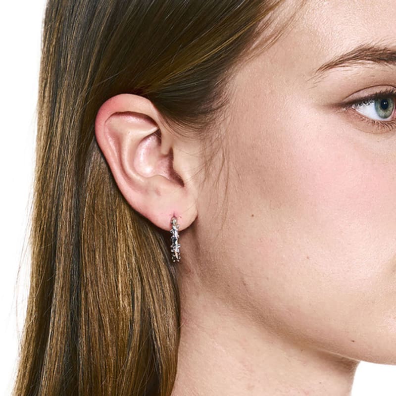 SENTIMENTS NO.614 [SILVER] EARRING