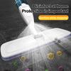 Waterproof Spray Mop With Telescopic Handle And Microfiber Pads For Hard Floor Maintenance