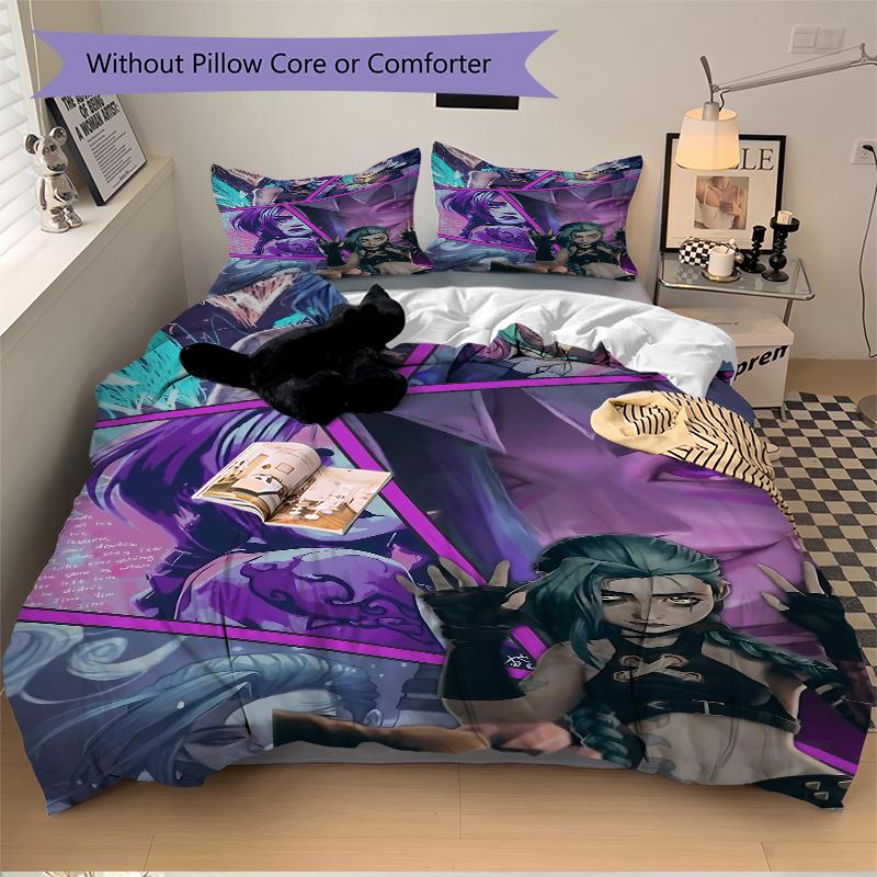 3Pcs Fantasy Warrior Collage Bedding Sets For All Sizes New 3D Printed Bed Cover Comforter Duvet Cover Pillowcase Bedroom Decoration