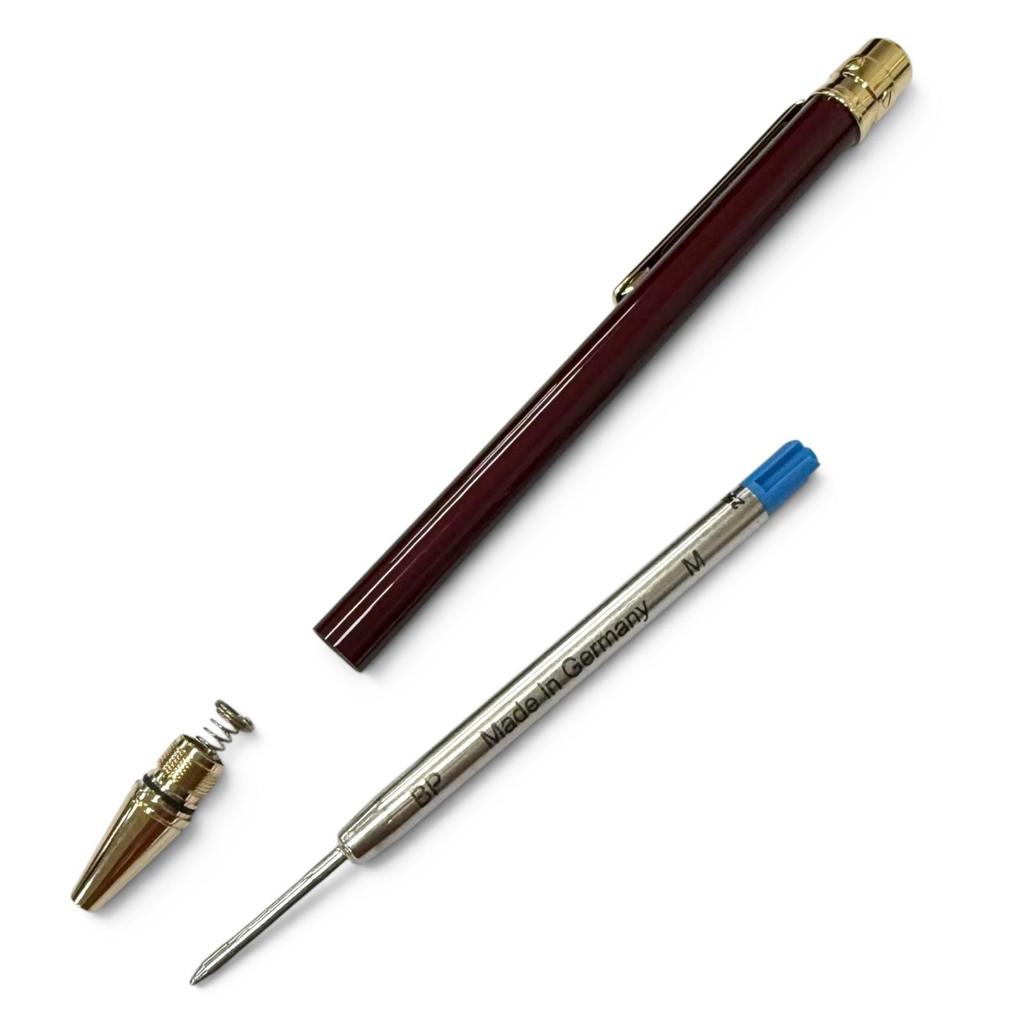 Pristine Cartier Ballpoint pen Santos de Cartier Twist type Bordeaux Used