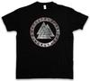VALKNUT RUNES T-SHIRT Paganism Newpaganism Odin Thor Mjölnir Loki Midgard Viking