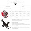 Pet Supplies Reflective Strips Pack Bags Travel Bags for Dogs Backpacks for Dogs Outdoor Leashes Pet Supplies Outdoor Activities