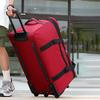 Wheel Bag Large-capacity Oxford Cloth Trolley Travel Bag for Men Women Going Out To Work Storage Folding Luggage Bag Checked Luggage Bag