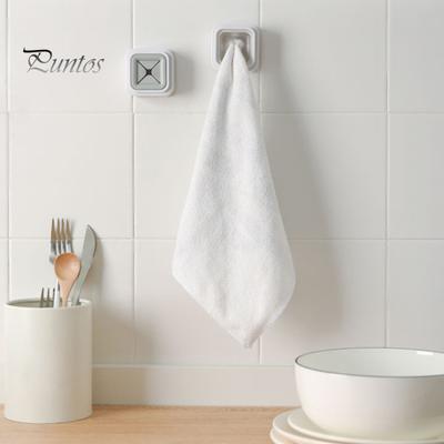For Kitchen Waterproof Towel Holder Wall Mounted Silicone Delicate Saving Space Bathroom Rack