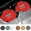 Car Styling Coaster Mat Water Cup Non-Slip Pad For New Bentley Flying Spur Continental GT Bentayga Mulsanne Auto Accessories