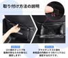 Slim Car Trash Can for Noah 90 PU Leather Storage Box for Car Accessories and Back Seat Storage (80 Series, Series, S-Z, S-G) - Magnetic, Waterproof,