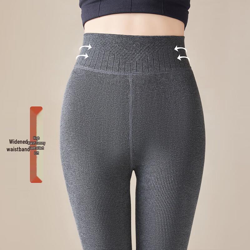 Lingsha Women's Fleece-Lined Stirrup Leggings