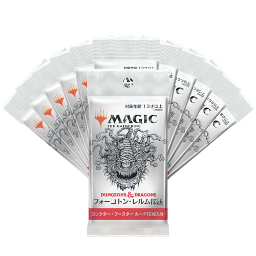 Magic: The Gathering Forgotten Realms Explorer Collector's Booster Japanese Edition Box MTG Trading Card Wizards of the Coast