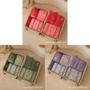 Travel Organizer Set With Waterresistant Canvas For Luggage And Home Storage