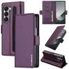 For Samsung Z Fold 7 Fold 6 Fold 5 Fold 4 Fold3 Business Leather Phone Case with Pen Holder Wallet Cards Slot Flip Protect Cover