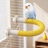 U-shape Bird Grinding Stand Natural Wood Hanging Parrot Biting Rod Paw Grinding Sticks  Lovebirds