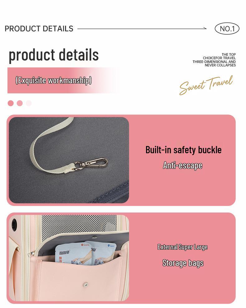 Sweet Style Breathable Summer Pet Carrier Backpack for Cats