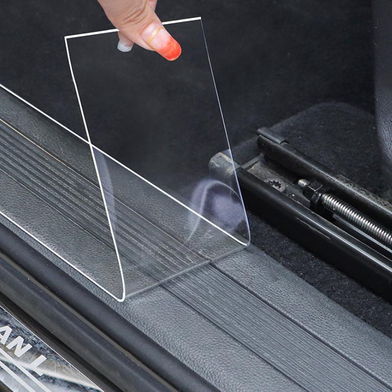 Tira protetora transparente universal anticolisão e contra arranhões para carros
