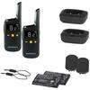 Motorola Walkie Talkie Set Xt185 2Pcs For Wireless Communication