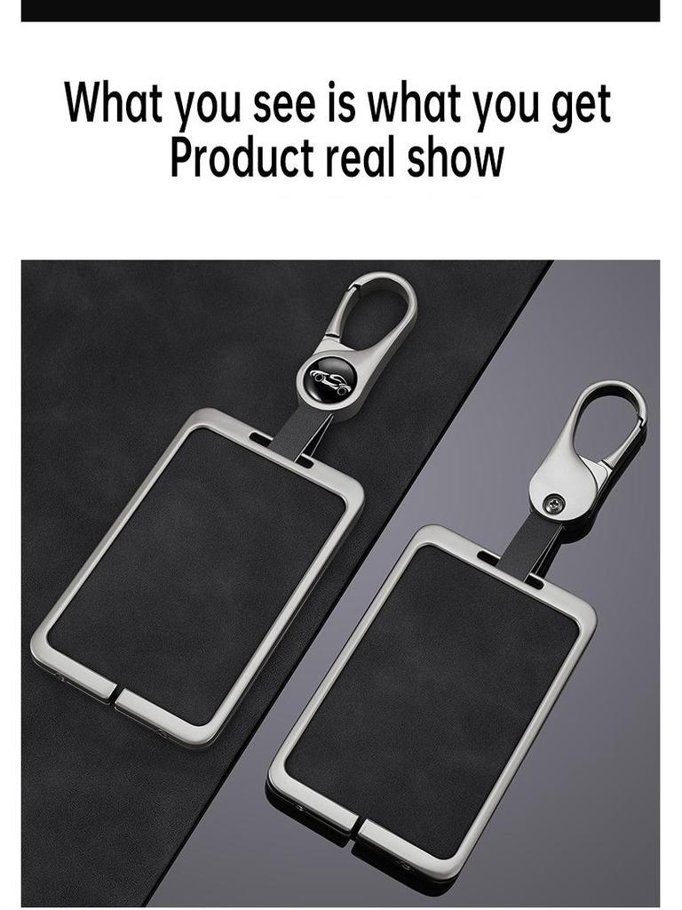 2023-24 Honda Integra/Civic/ZRV Card Key Case - Metal Shell with Buckle for Men & Women