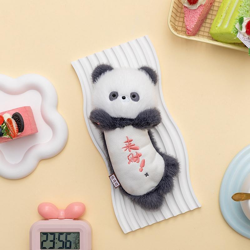 Supine Position Animal Series Plush Wrist Rest Pad 19cm Kawaii Office Mouse Wrist Pad Pig Panda Table Companion Doll