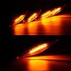 4pcs Yellow White 12V LED Grille Lights Bulbs with Accessories For Toyota 4Runner TRD Pro Grille 2014 2015 2016 2017 2018