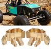 1 Pair Brass Heavy Duty Steering Knuckle Fit for Axial Capra1.9 SCX10 110 RC Car