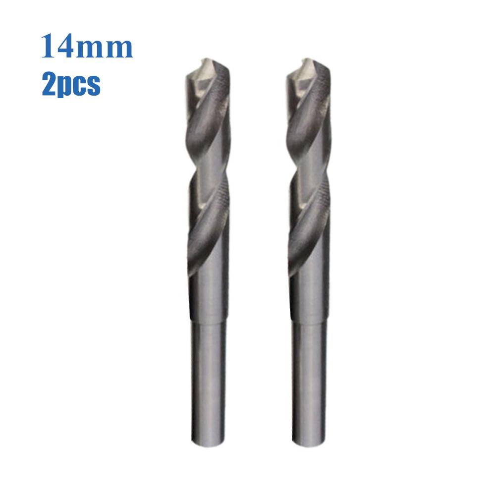 HSS Reduced Shank Drill Bit 14mm Diameter Round Shank High Speed Steel for Effective Material Processing and Drilling