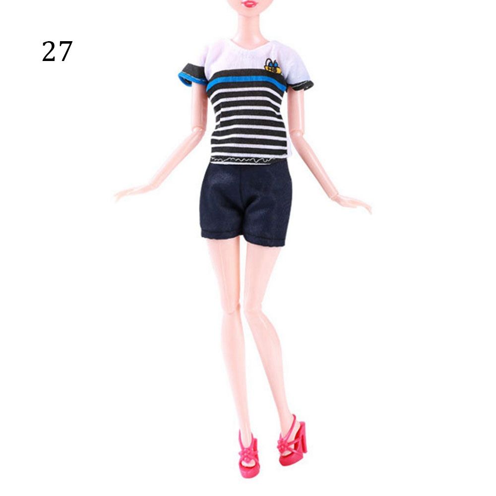 Modă Copii Cadou Jucărie 2021 Accesorii Păpușă Haine Fată Rochie Păpuși Ținută Casual