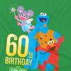 Sesame Street Unisex Adult 60th Birthday T-Shirt